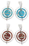 Post Reversible Southwest Multicolor Earrings BW67831